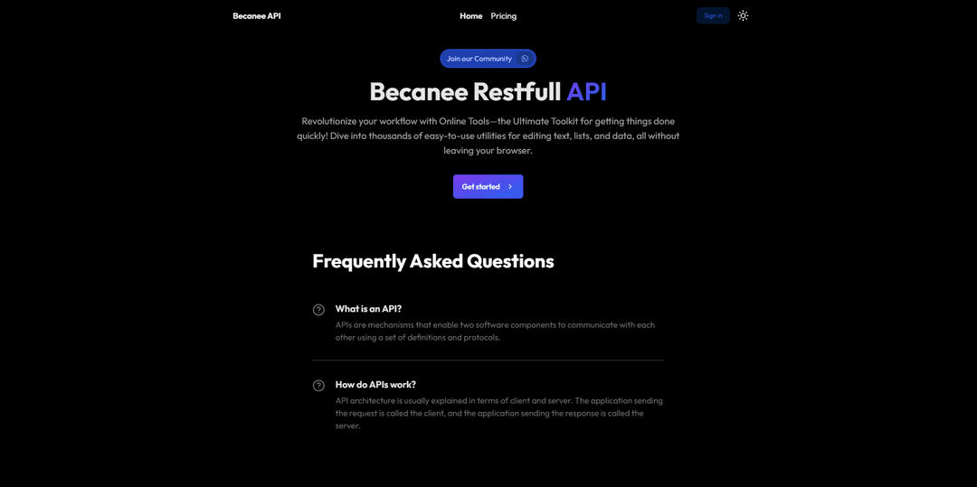 RestFull API